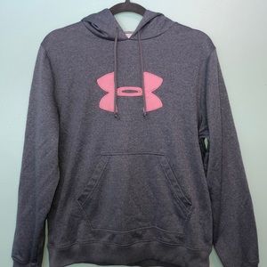 Gray Under Armour Hoodie